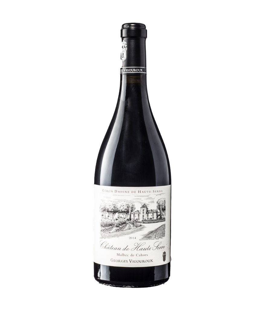 2017 Chât. Haute-Serre, Cahors AOP, Géron Dadine Sel., rouge