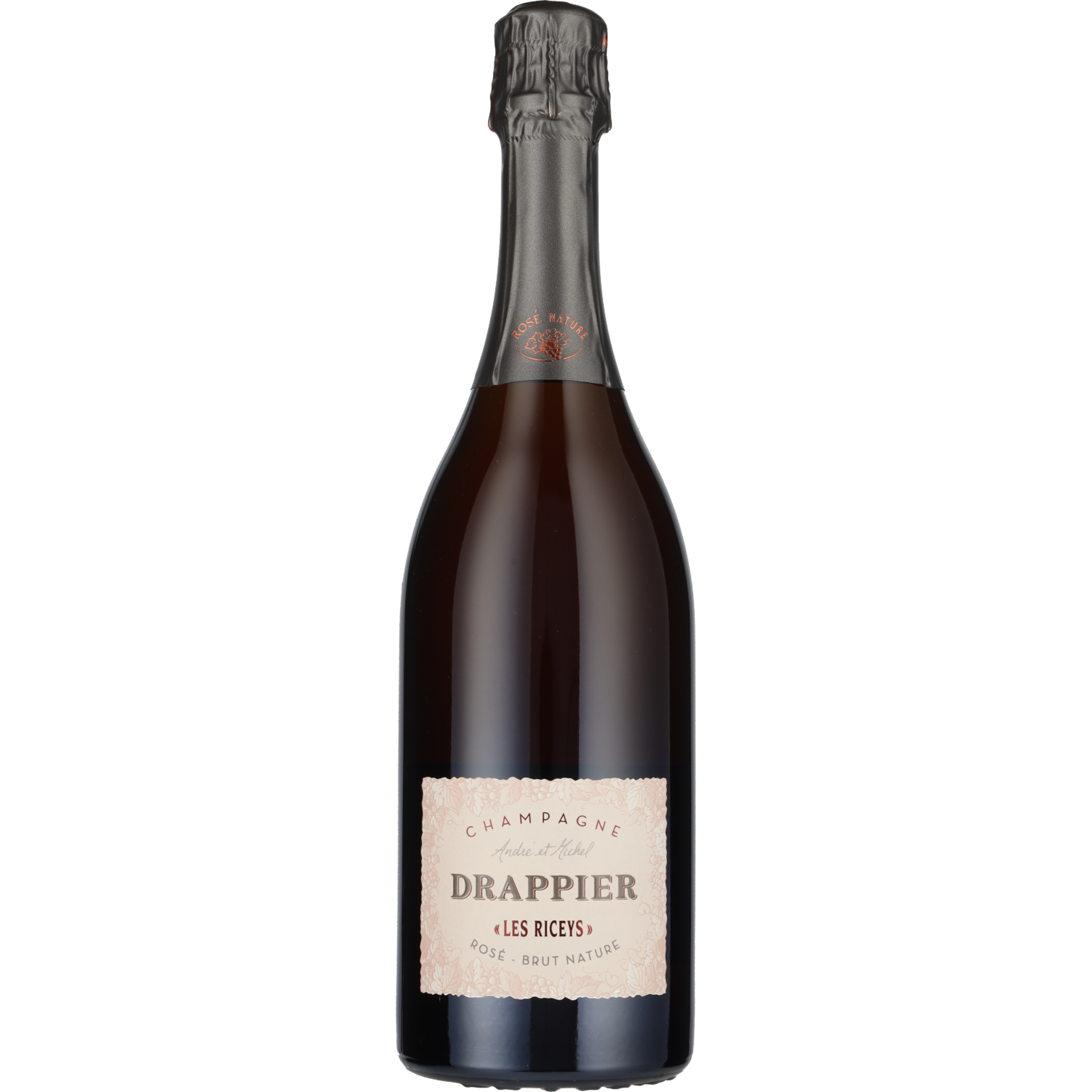 Champagner Drappier Brut Nature Rosé, Les Riceys