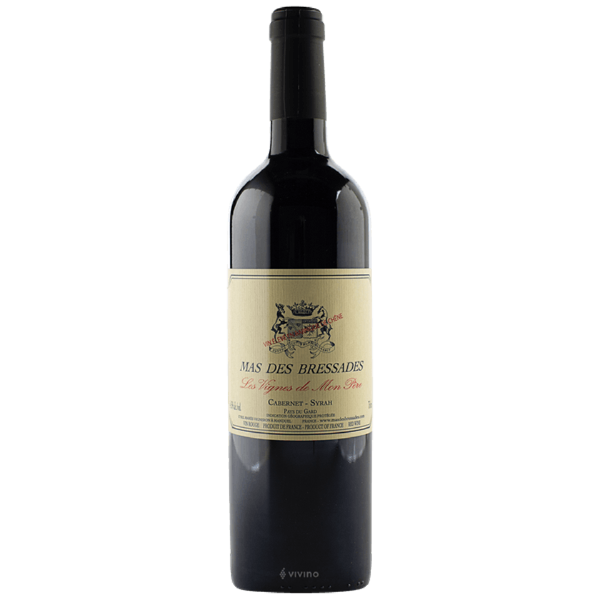 2020 Cabernet-Syrah vdp Les vignes de mon père, Mas des Bressades