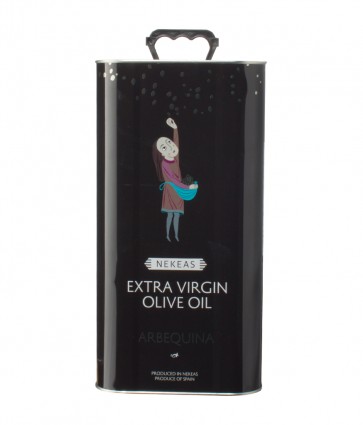 Weinkontor Sinzing Aceite de Oliva Virgin extra Arbequina 5,0 Ltr Spanisches Olivenöl ES1041-31
